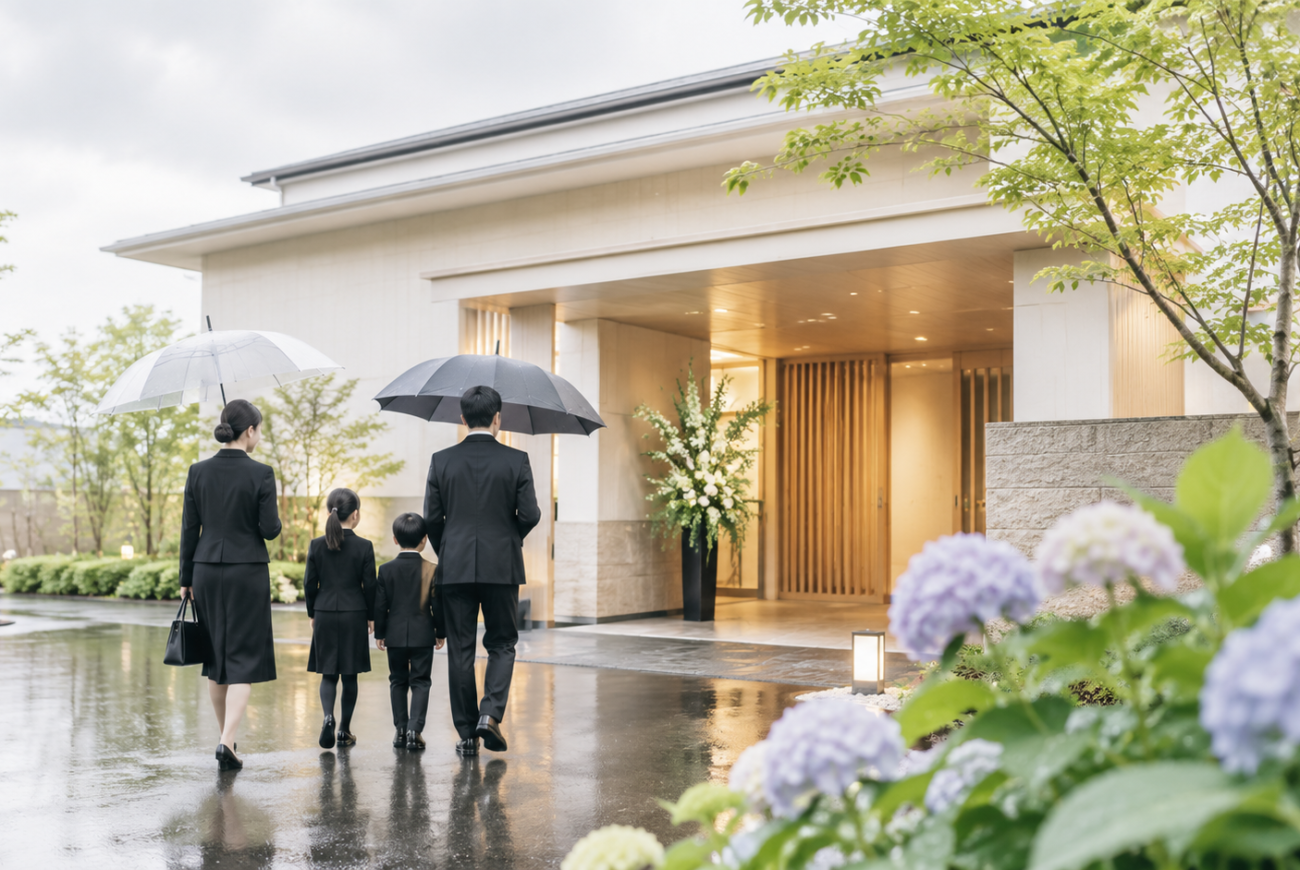 梅雨時期の葬儀で気をつけたいこと